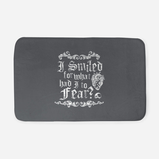 What Had I To Fear?-None-Memory Foam-Bath Mat-Nemons