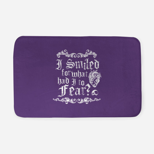 What Had I To Fear?-None-Memory Foam-Bath Mat-Nemons