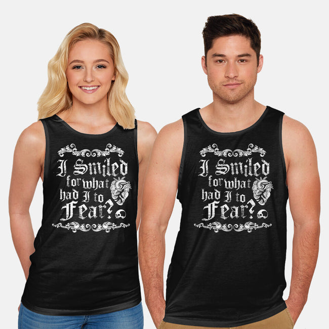 What Had I To Fear?-Unisex-Basic-Tank-Nemons