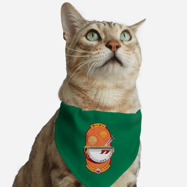 Rebellion Of Ramen-Cat-Adjustable-Pet Collar-sachpica