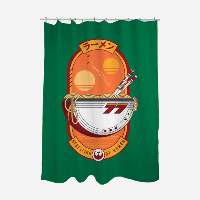 Rebellion Of Ramen-None-Polyester-Shower Curtain-sachpica