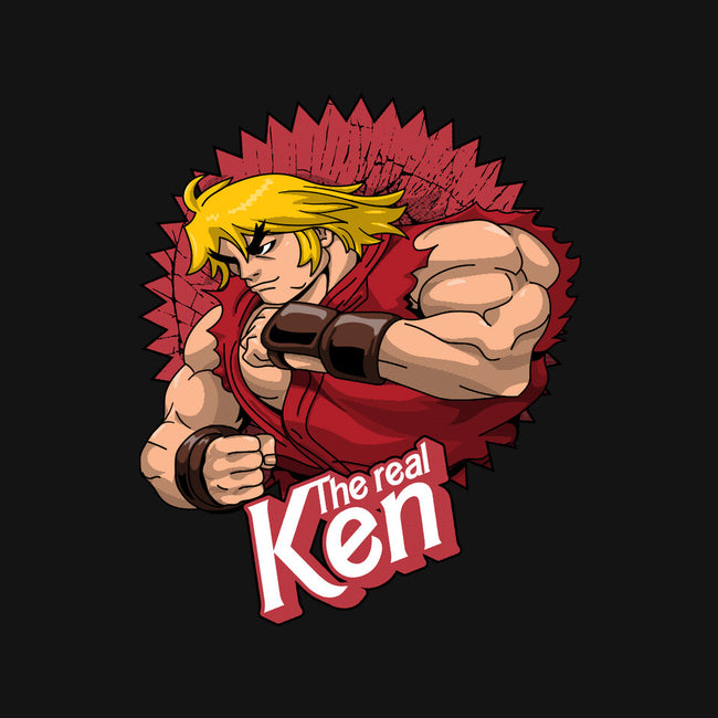 The Real Ken-Womens-V-Neck-Tee-Tronyx79