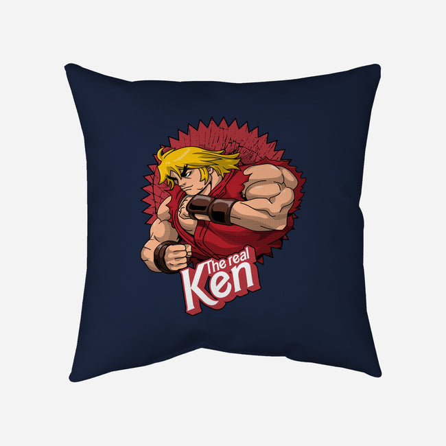 The Real Ken-None-Removable Cover-Throw Pillow-Tronyx79