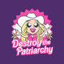 Destroy The Patriarchy-Womens-Racerback-Tank-Aarons Art Room