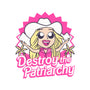 Destroy The Patriarchy-Womens-Off Shoulder-Tee-Aarons Art Room