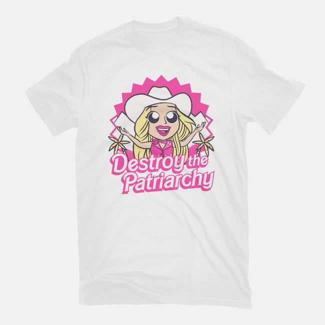 Destroy The Patriarchy-Mens-Basic-Tee-Aarons Art Room