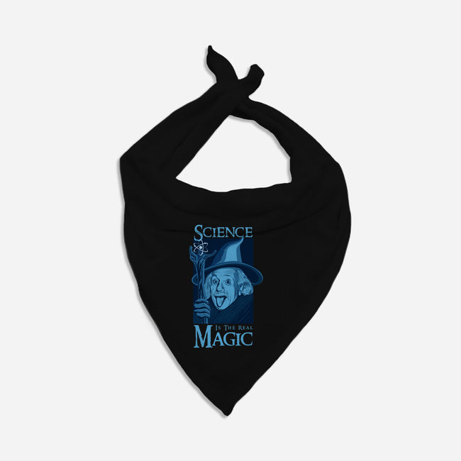 Science Is The Real Magic-Dog-Bandana-Pet Collar-sachpica