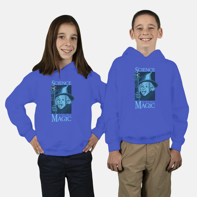 Science Is The Real Magic-Youth-Pullover-Sweatshirt-sachpica