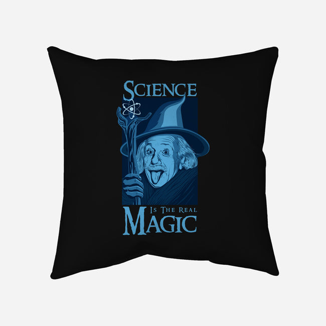 Science Is The Real Magic-None-Removable Cover-Throw Pillow-sachpica