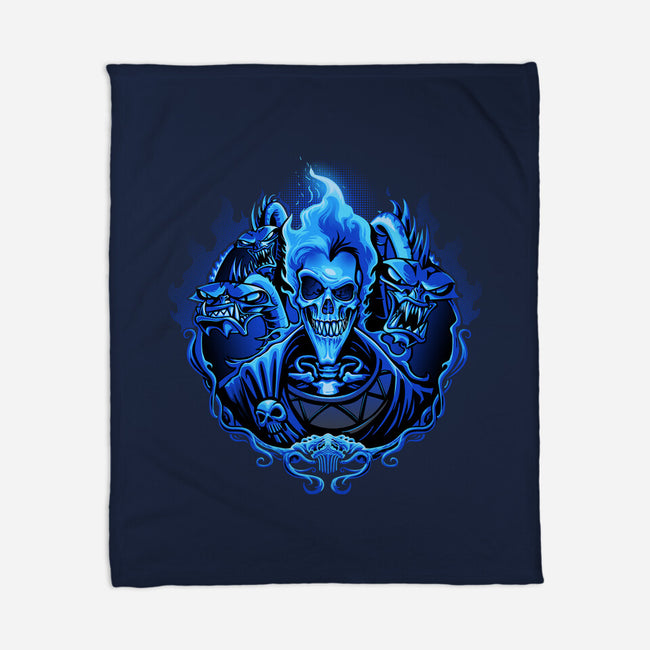 God Of Underworld-None-Fleece-Blanket-daobiwan