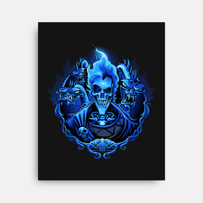 God Of Underworld-None-Stretched-Canvas-daobiwan