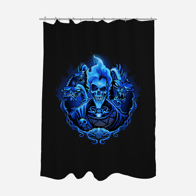 God Of Underworld-None-Polyester-Shower Curtain-daobiwan