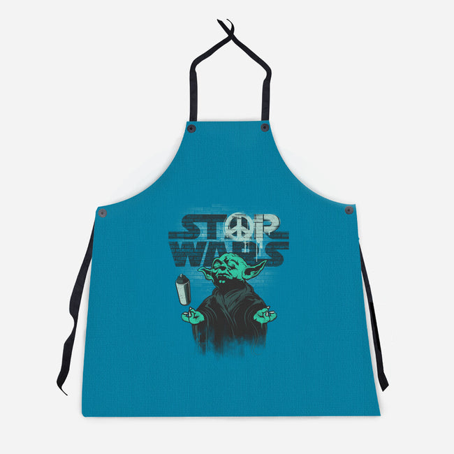 Peace Not War-Unisex-Kitchen-Apron-CappO