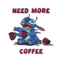 Need More Coffee-Cat-Basic-Pet Tank-Claudia