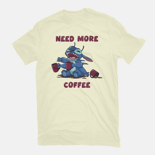 Need More Coffee-Mens-Basic-Tee-Claudia