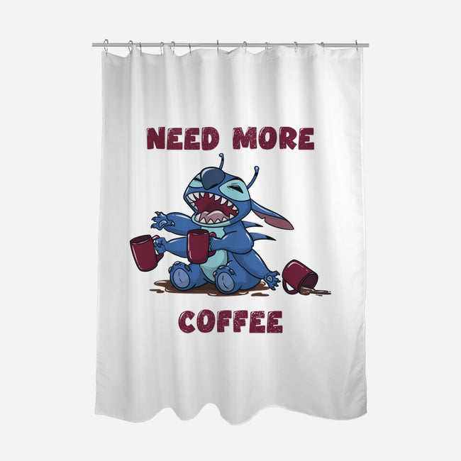 Need More Coffee-None-Polyester-Shower Curtain-Claudia