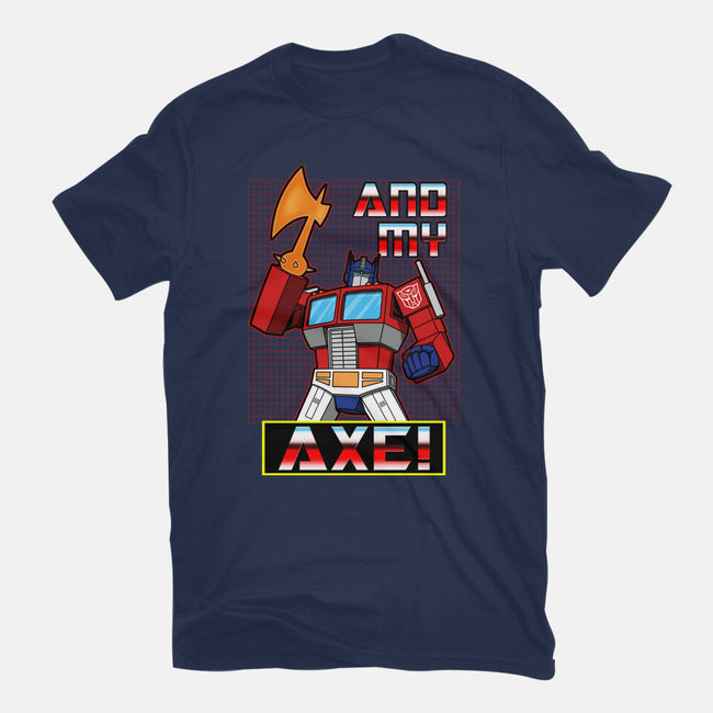 Cybertronian Axe-Womens-Basic-Tee-Boggs Nicolas