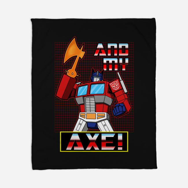 Cybertronian Axe-None-Fleece-Blanket-Boggs Nicolas