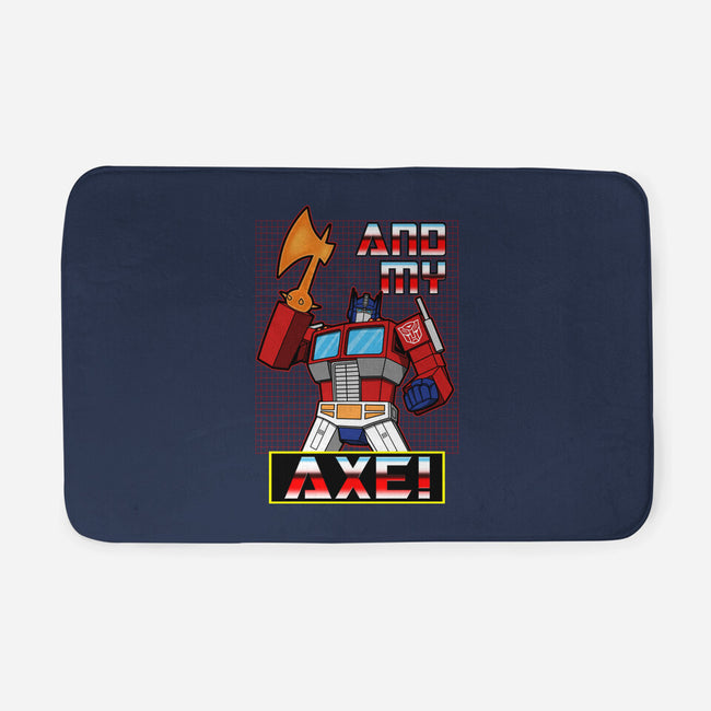 Cybertronian Axe-None-Memory Foam-Bath Mat-Boggs Nicolas