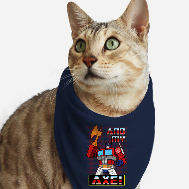 Cybertronian Axe-Cat-Bandana-Pet Collar-Boggs Nicolas