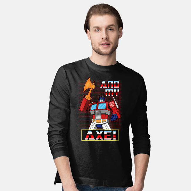 Cybertronian Axe-Mens-Long Sleeved-Tee-Boggs Nicolas