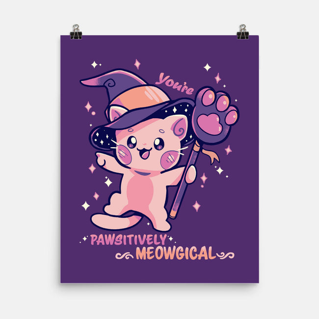 PAWsitively MEOWgical-None-Matte-Poster-TechraNova