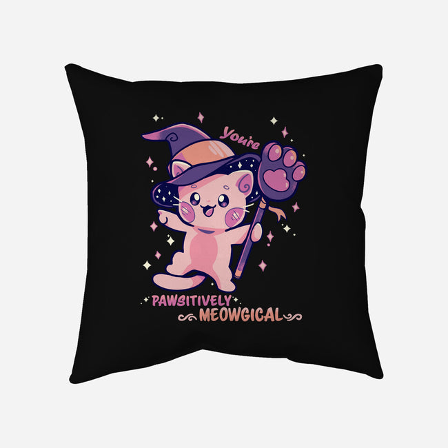 PAWsitively MEOWgical-None-Removable Cover-Throw Pillow-TechraNova