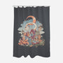 Night Tea-None-Polyester-Shower Curtain-ilustrata