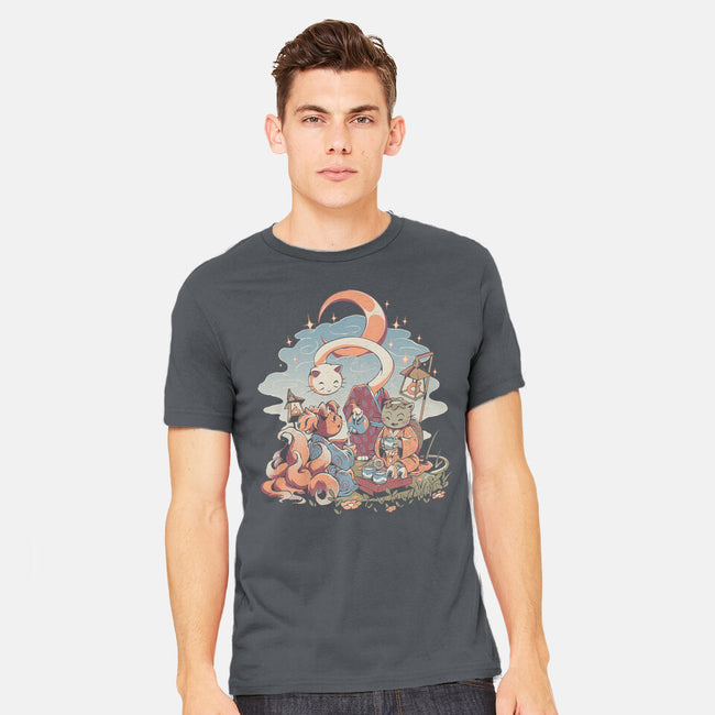 Night Tea-Mens-Heavyweight-Tee-ilustrata