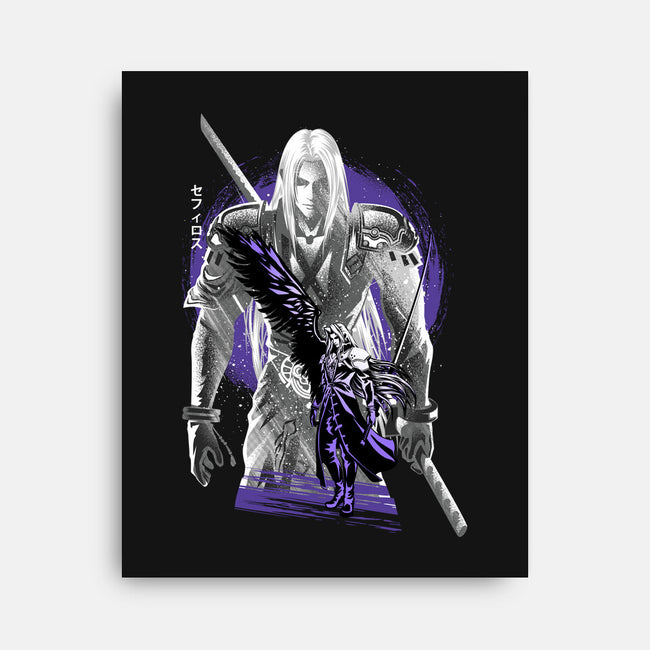 Angel Of Death Sephiroth-None-Stretched-Canvas-hypertwenty