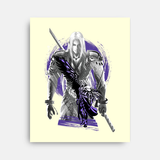 Angel Of Death Sephiroth-None-Stretched-Canvas-hypertwenty