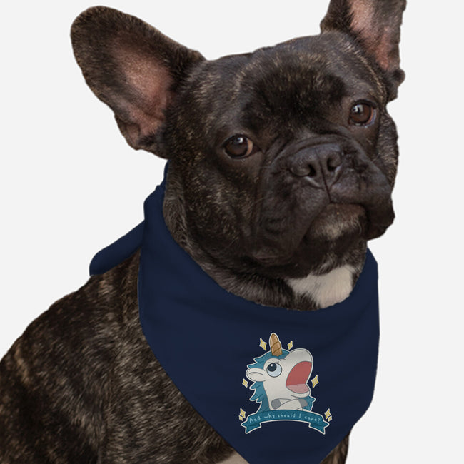 Why Should I Care-Dog-Bandana-Pet Collar-Alexhefe