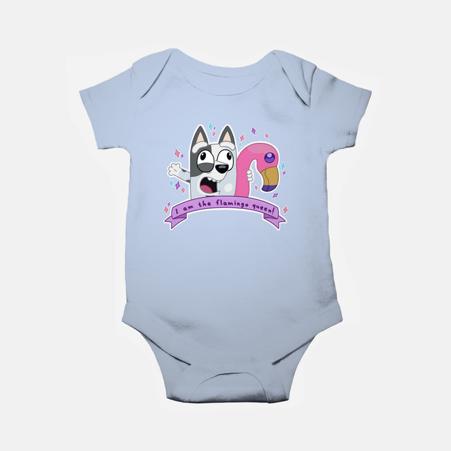 I Am The Flamingo Queen-Baby-Basic-Onesie-Alexhefe