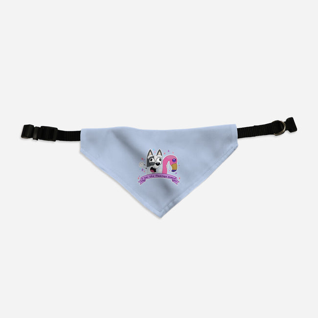 I Am The Flamingo Queen-Cat-Adjustable-Pet Collar-Alexhefe