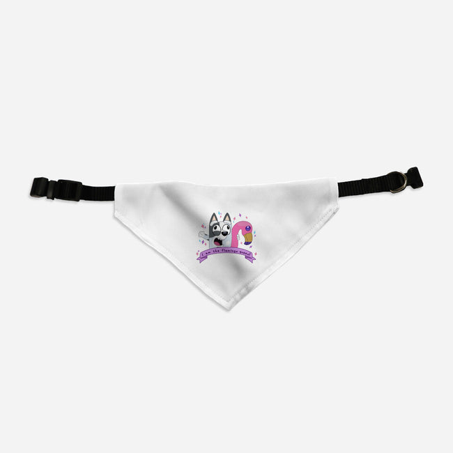 I Am The Flamingo Queen-Cat-Adjustable-Pet Collar-Alexhefe