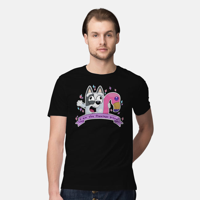 I Am The Flamingo Queen-Mens-Premium-Tee-Alexhefe