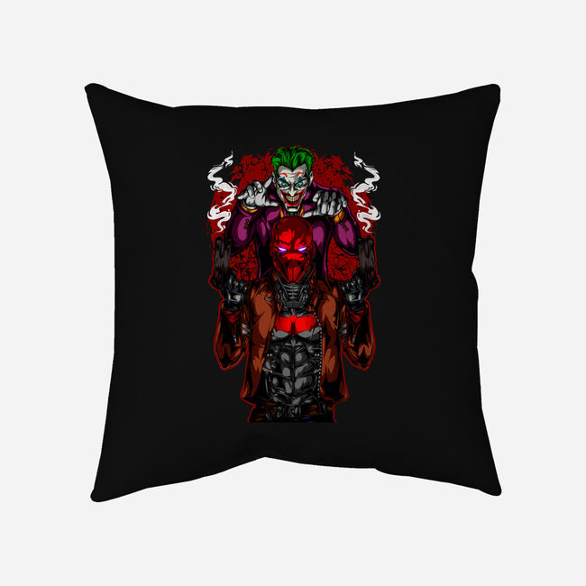 Hi My Great Friend-None-Removable Cover-Throw Pillow-Conjura Geek