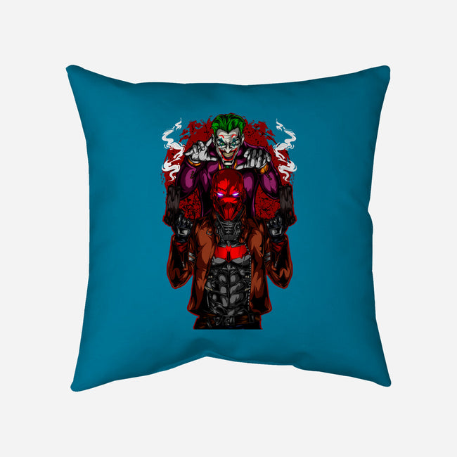 Hi My Great Friend-None-Removable Cover-Throw Pillow-Conjura Geek