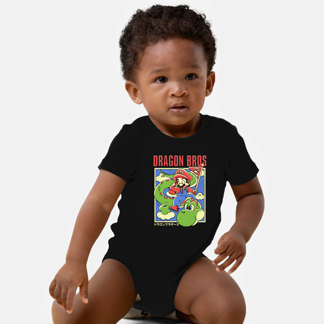 Dragon Bros-Baby-Basic-Onesie-estudiofitas