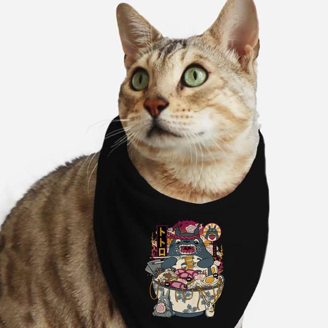 Ramen Totoro-Cat-Bandana-Pet Collar-gaci