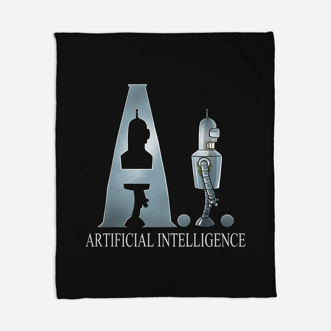 Artificial Intelligence-None-Fleece-Blanket-zascanauta