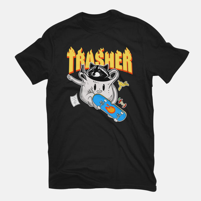 Trasher Panda-Mens-Premium-Tee-Tri haryadi