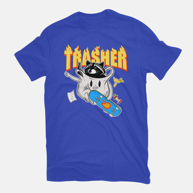 Trasher Panda-Womens-Basic-Tee-Tri haryadi