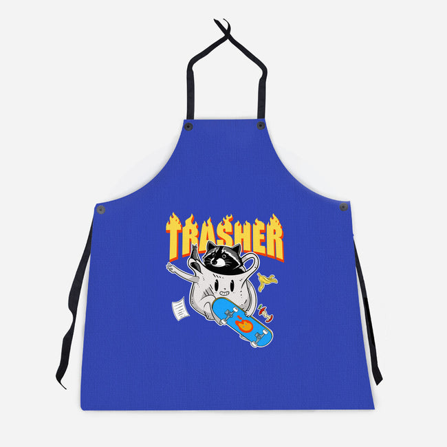 Trasher Panda-Unisex-Kitchen-Apron-Tri haryadi