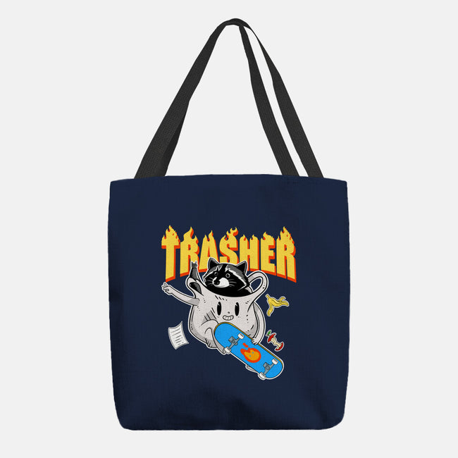 Trasher Panda-None-Basic Tote-Bag-Tri haryadi