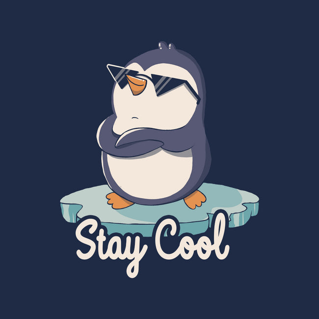 Stay Cool Funny Penguin-Baby-Basic-Tee-tobefonseca