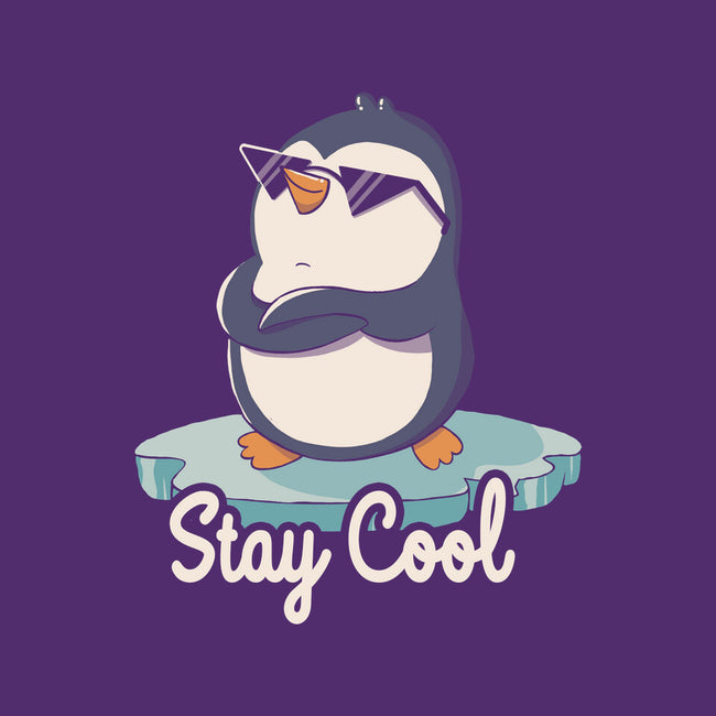 Stay Cool Funny Penguin-None-Stretched-Canvas-tobefonseca