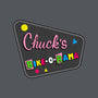 Chuck's Bike-O-Rama-None-Removable Cover-Throw Pillow-sachpica