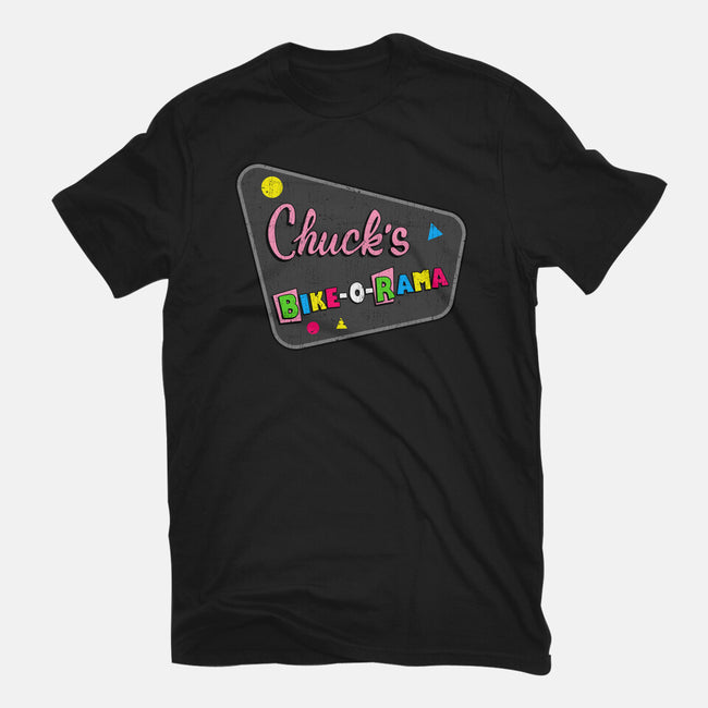 Chuck's Bike-O-Rama-Mens-Heavyweight-Tee-sachpica