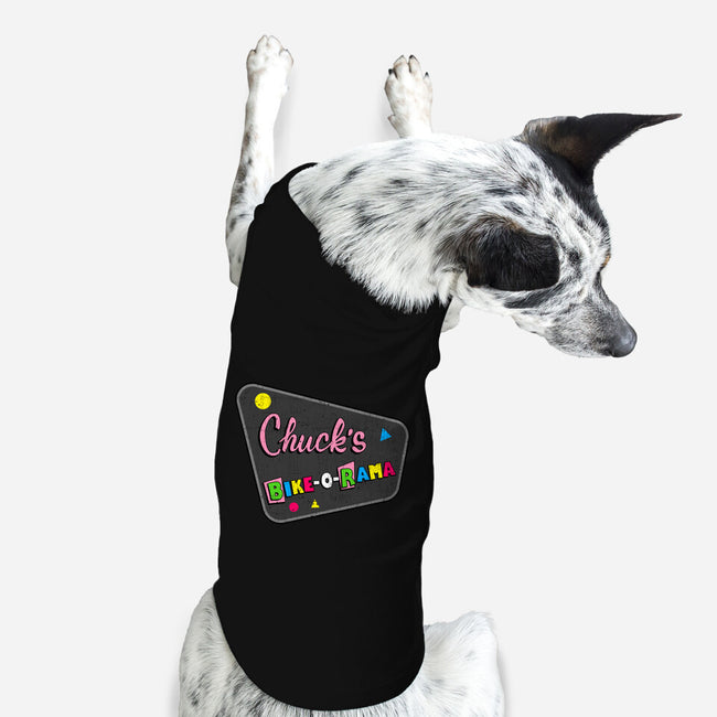 Chuck's Bike-O-Rama-Dog-Basic-Pet Tank-sachpica